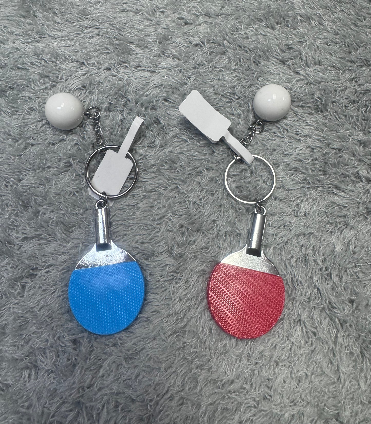 Ping pong paddle keychain