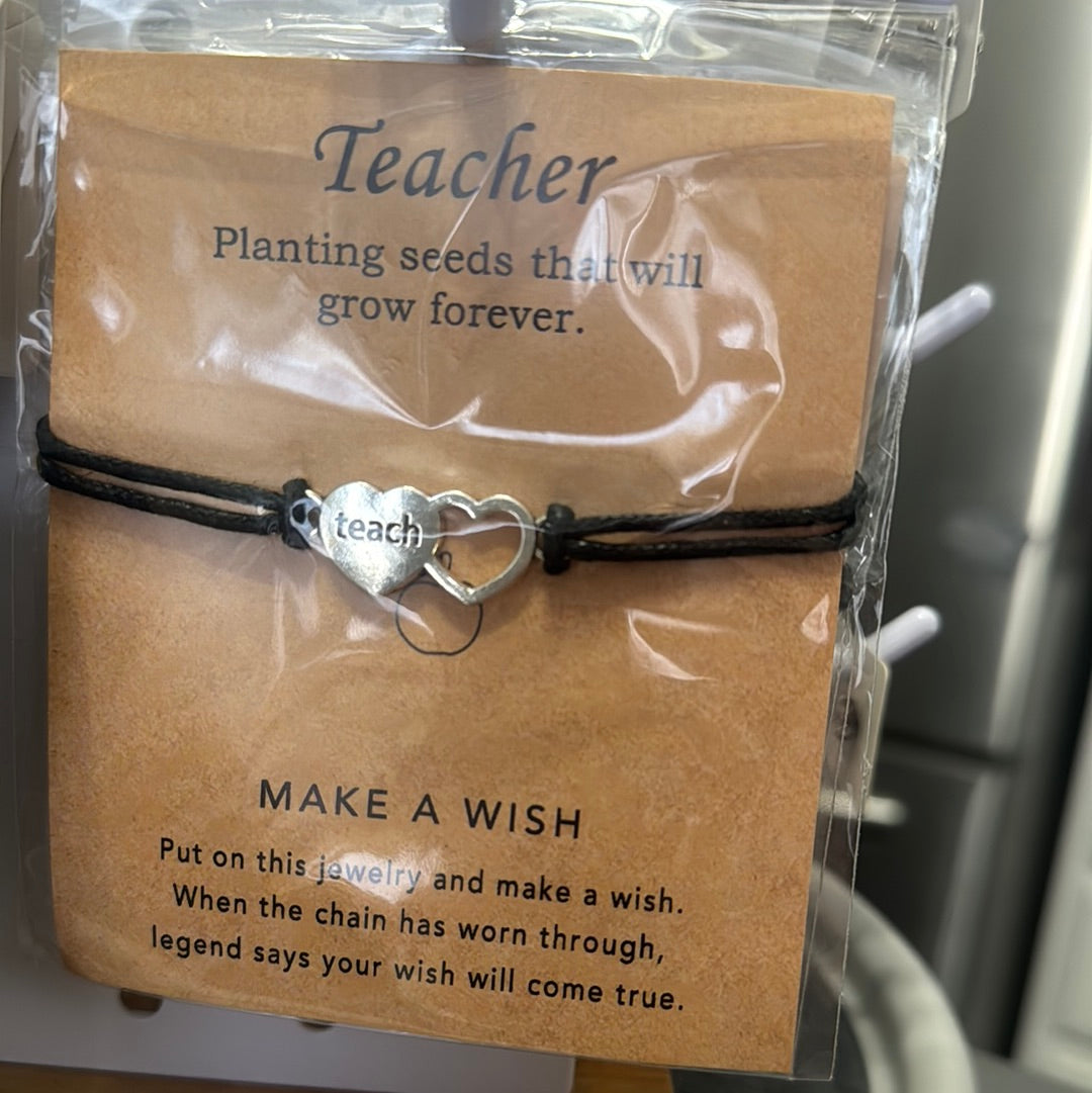 Teach bracelets