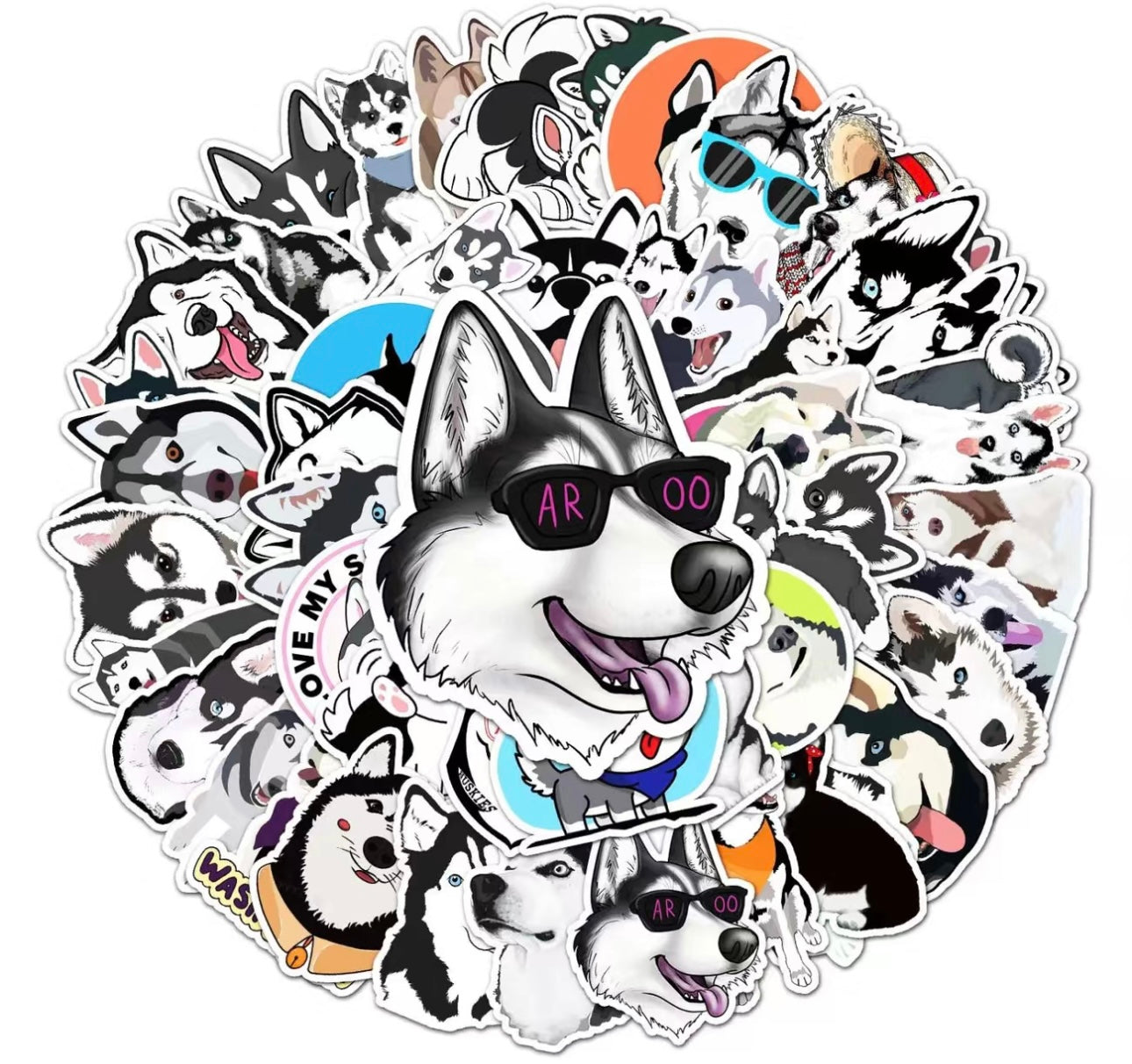 Husky stickers