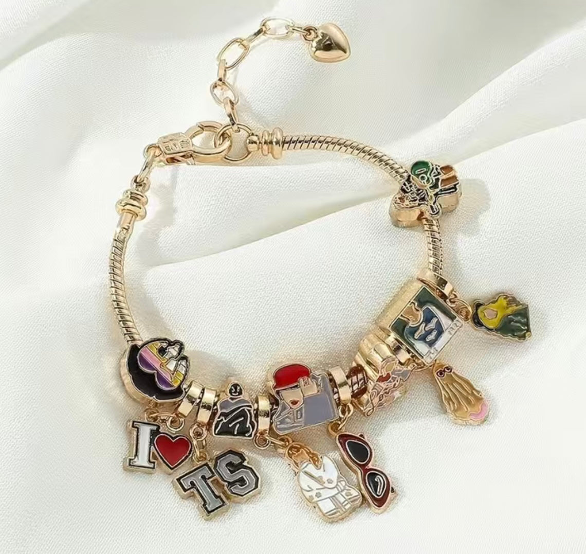 Taylor Swift charm bracelet