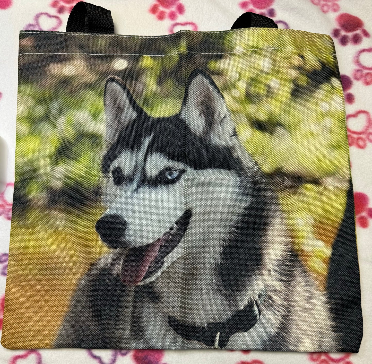 Husky canvas tote