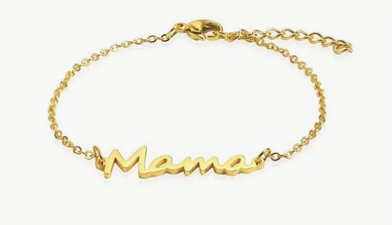 Mama Bracelet - golden