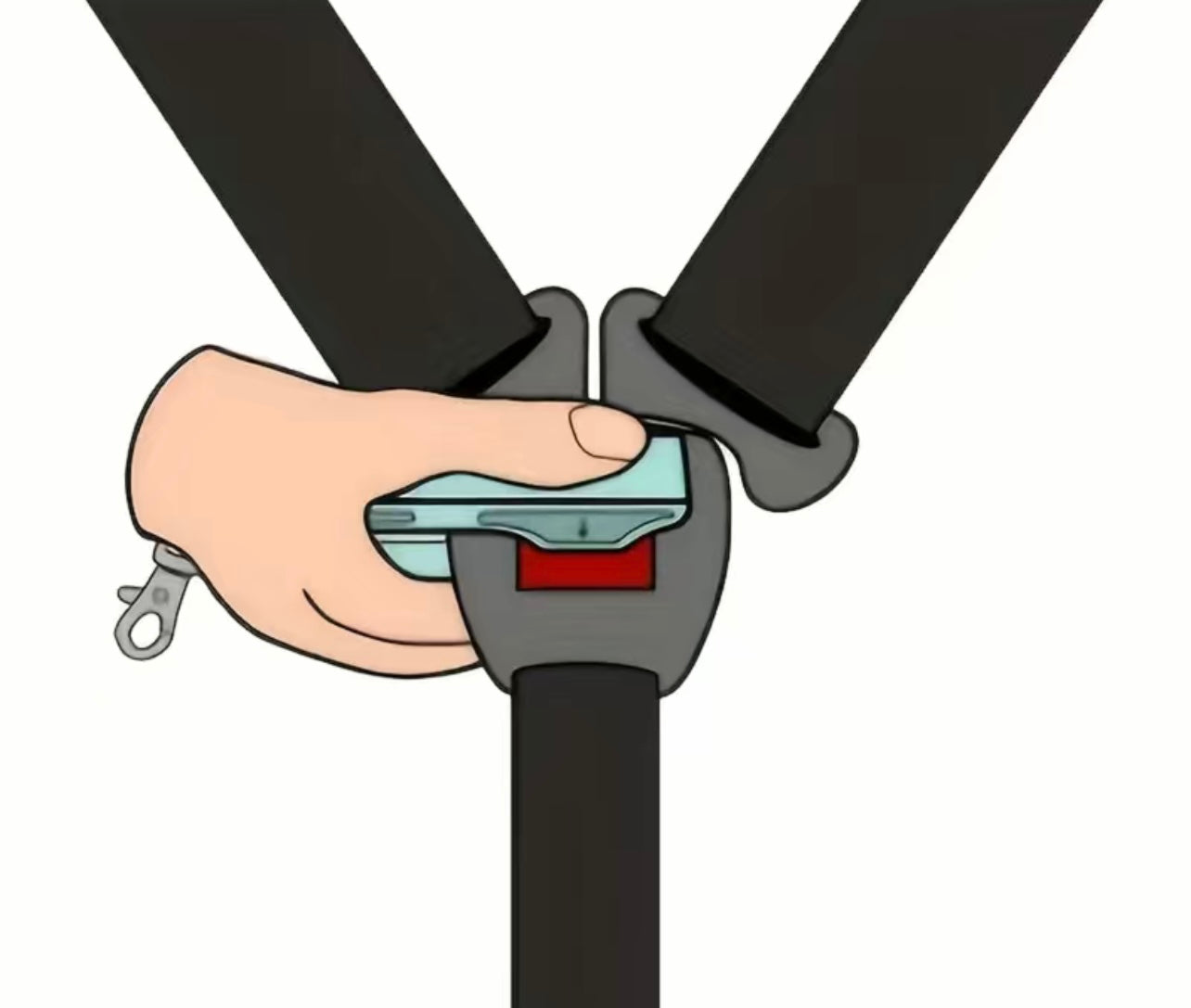 Portable unlocking tool for car seat