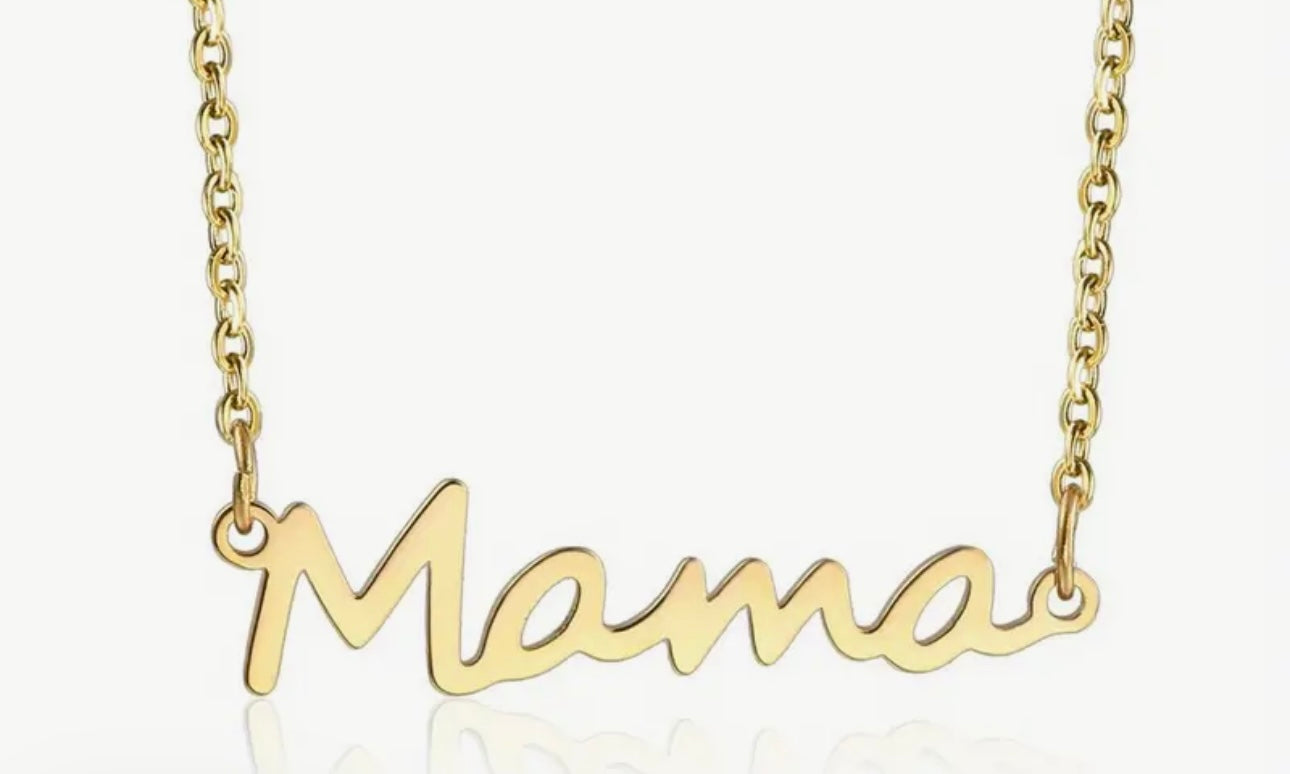 Mama Necklace - golden