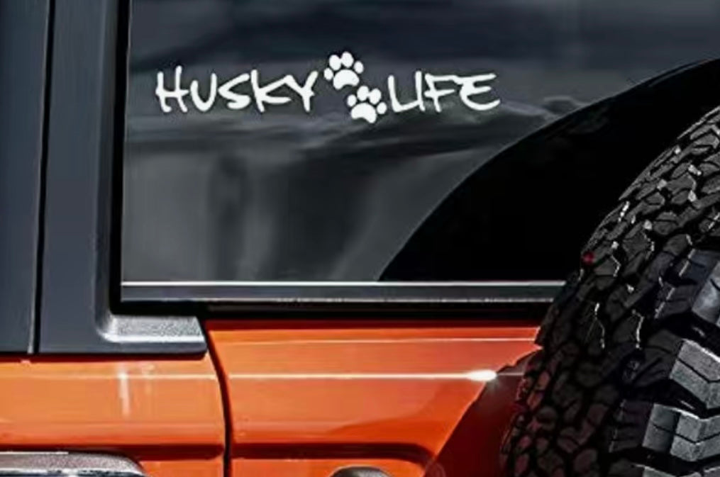 Husky Life decal