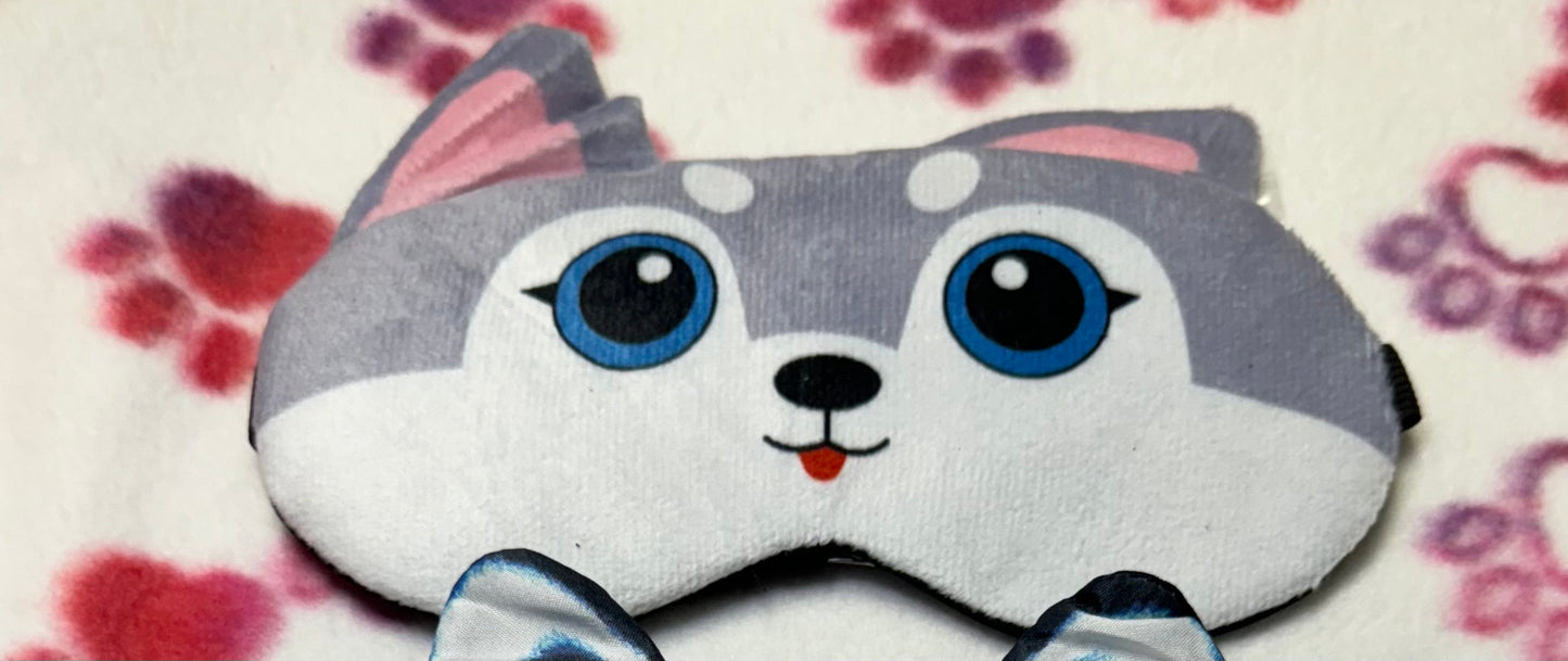 Husky sleep masks