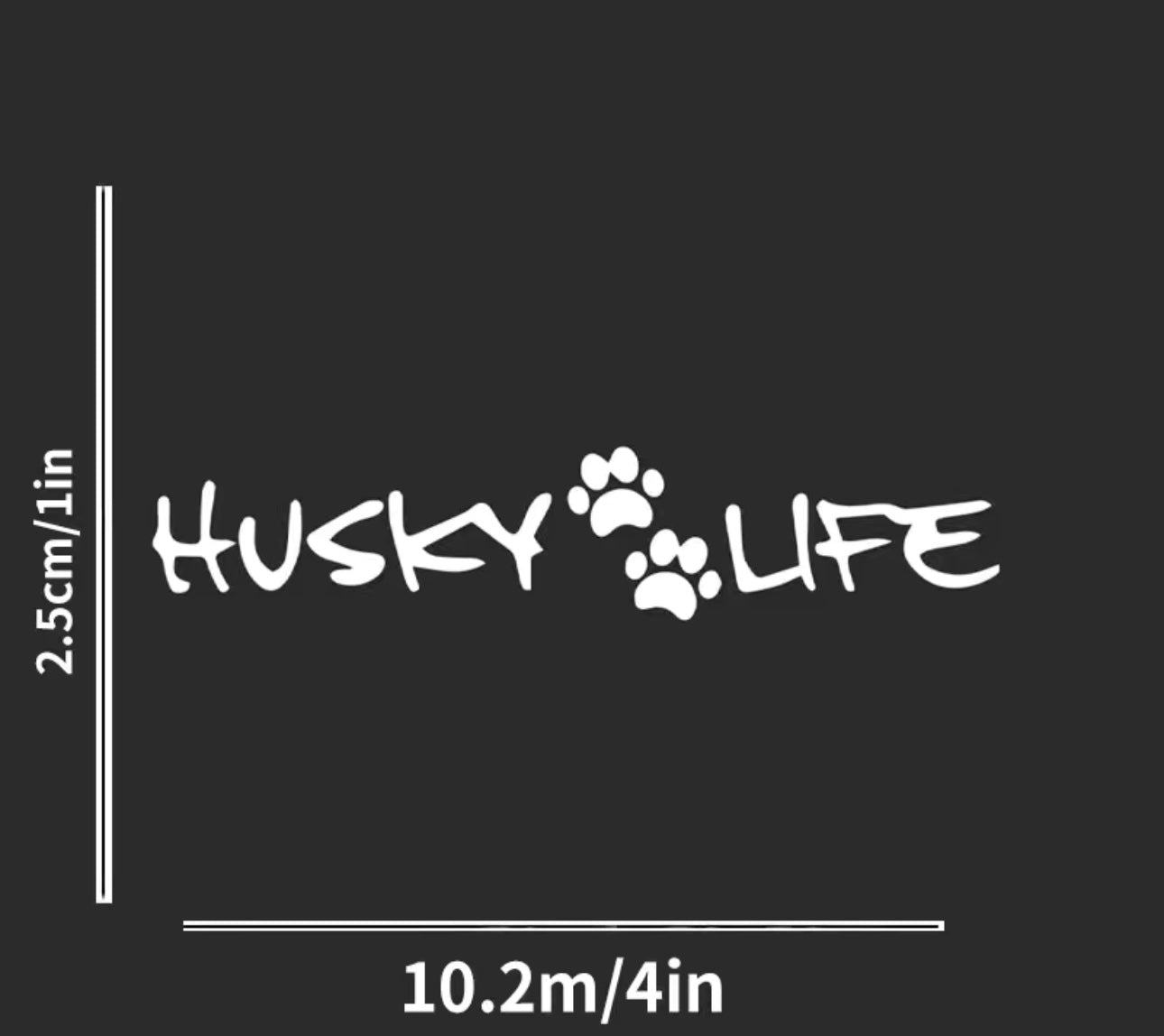 Husky Life decal