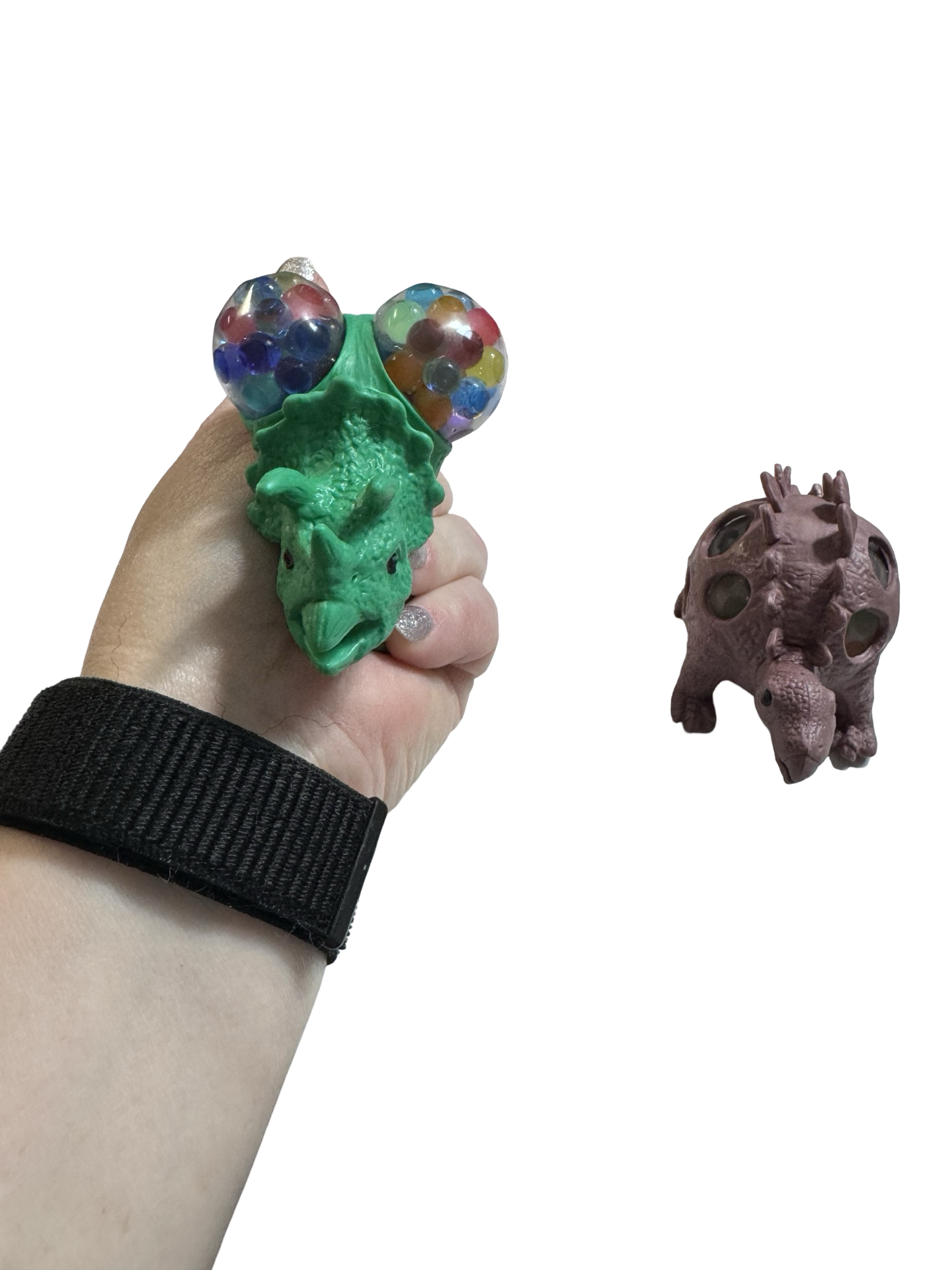 Dino water bead squish