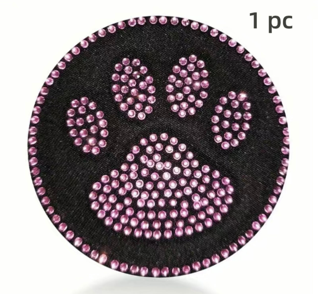 Paw print vehicle coasters