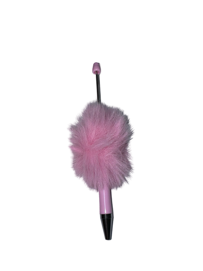 Beaded Fluffy Pen