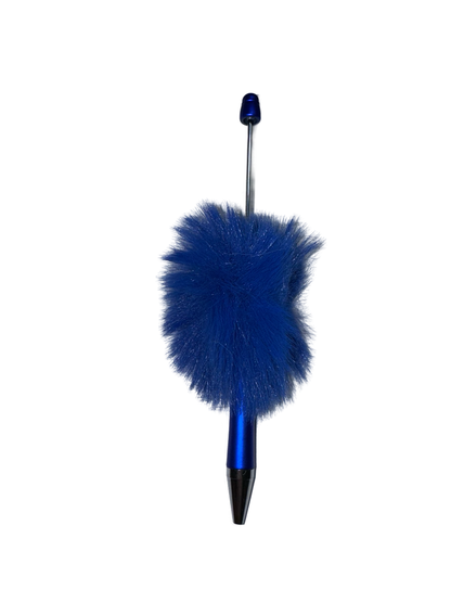 Beaded Fluffy Pen