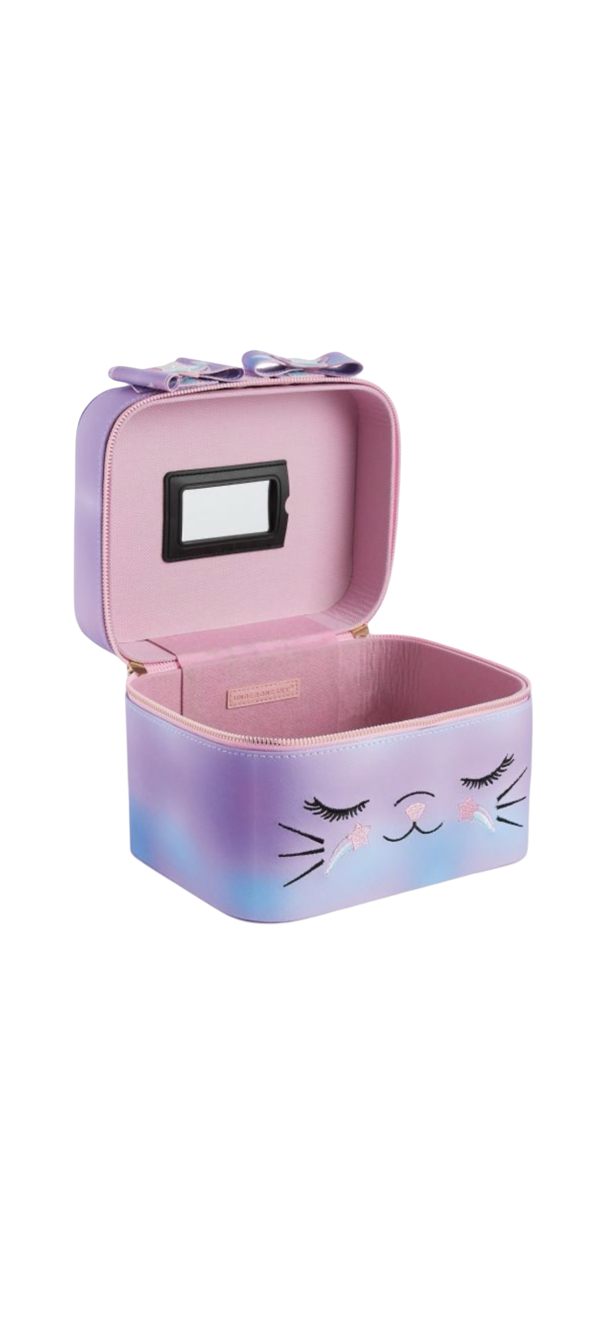 Cute Kitty Train Case
