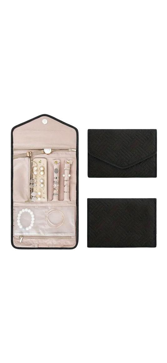 Cloth Fold Up Jewelry Organizer
