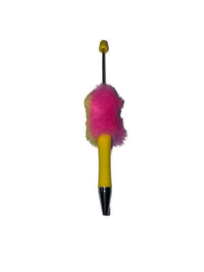 Beaded Fluffy Pen