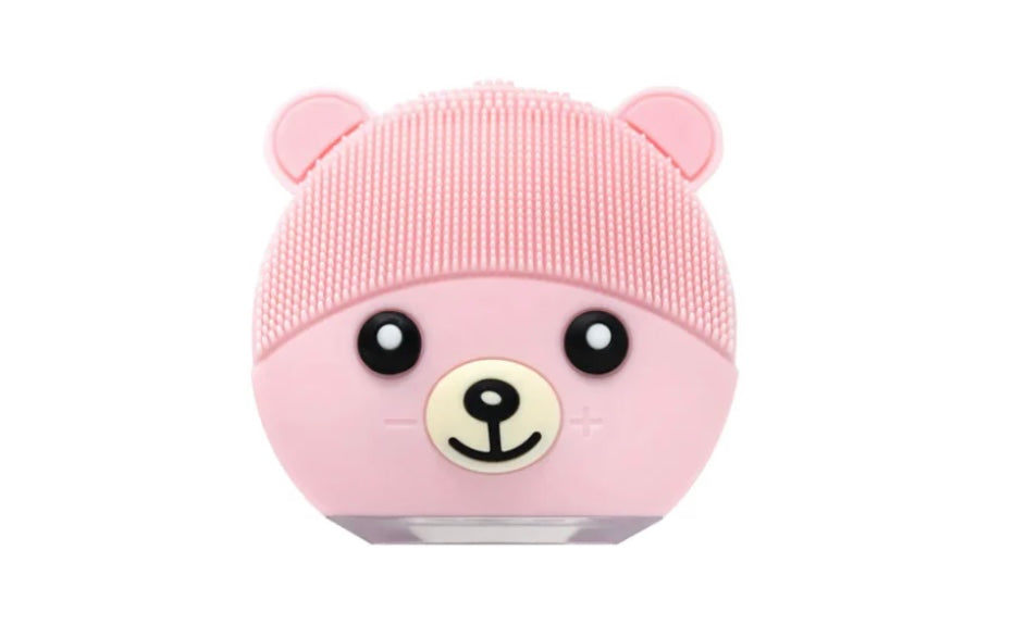 The Crème Shop Sonic Facial Cleansing Brush - Pink Bear