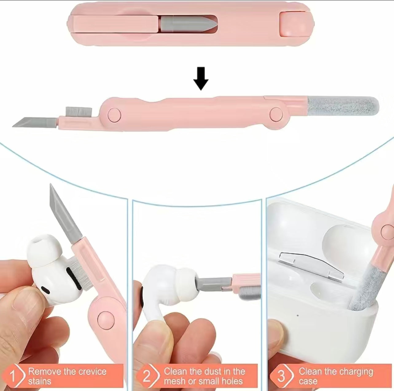 Earbud/EarPod/Keyboard cleaning tool