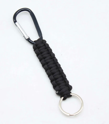 Braided Carabiner keychain