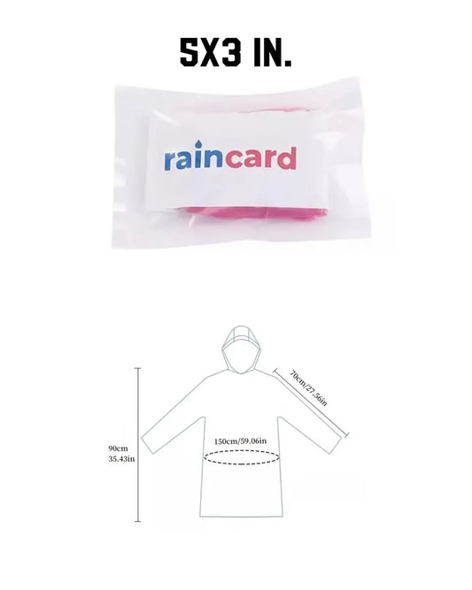 Disposable raincoat