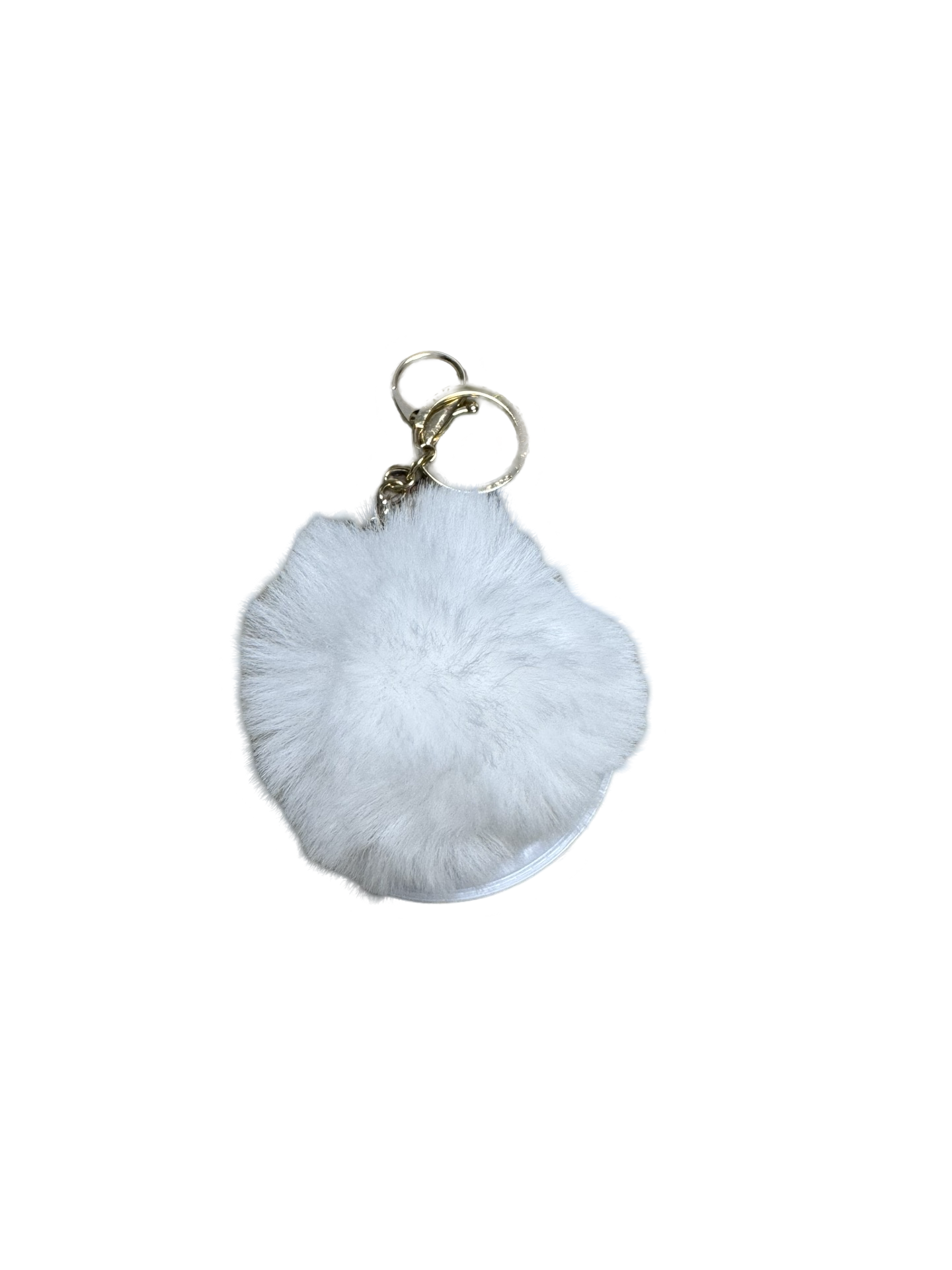 Pom Pom mirror keychain