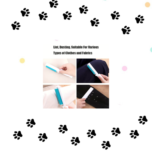 Lint roller/hair remover